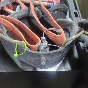 Black Diamond Gray and Orange Belt